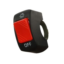 Cartage motorcycle keypad on the steering wheel, plastic, 2 modes, wire 30 cm