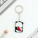 Acrylic keychain "Panda", 3.5 x 10 cm