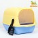 Domik toilet 36 x 37 x 51 cm, blue-yellow