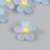 Busina for creativity plastic "Chamomile" Matte color 4.5x4.5x1.9 cm