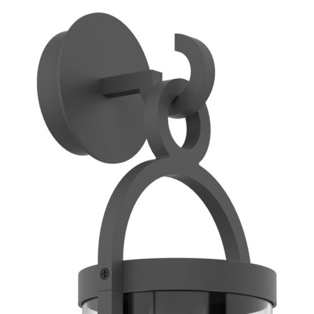 Street lamp Mantra Maya, E27, 1x20W, 175x170x410 mm, dark gray color-3