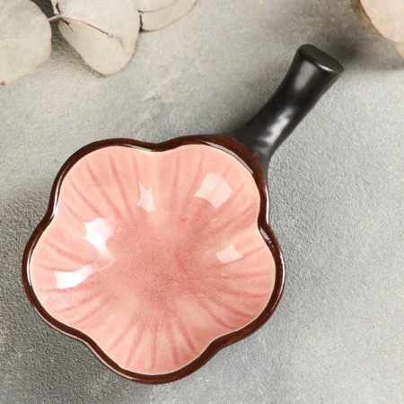 Ceramic Tallula Ceramic sauce, 15 × 10 cm, pink color-1