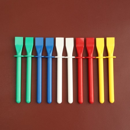 Shovels for applying glue to the skin, plastic, 11.5 × 1.15 cm, 10 pcs, color mix-4
