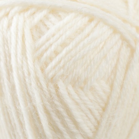 Yarn "Superwash Artisan" 75% wool, 25% polyamide 420m/100g (01 cream)-2