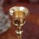 Summary for 3 candles "trident" brass 13.5x15.2x7 cm