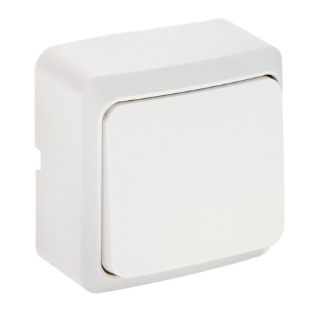 Switch Luazon Lighting "SPb", 10 A, 1 key, invoice, white
