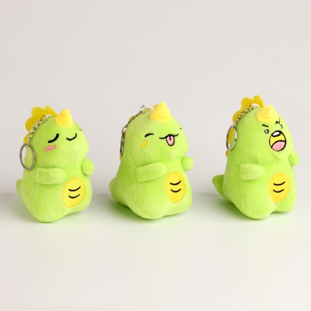 Soft toy "Dragon" on a key fob, 10 cm, species mix-4