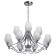 Palermo chandelier, size 93x285x93 cm, 720W 12XE27 IP 20