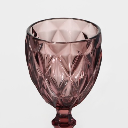 Magistro glass glass “cruise”, 250 ml, 8 × 15.3 cm, pink color-3