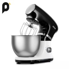 Mixer KitFort KT-3441, planetary, 1000 watts, 5.5 l, 8 speeds, black-silver