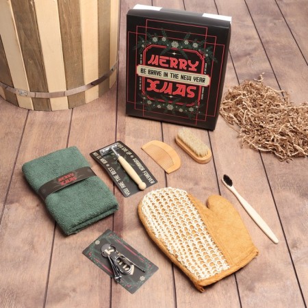 Gift Merry XMAS towel and ACC (7 subjects)-1