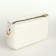 Bag Cross-Bodi with a zipper, white color