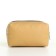 Lightning cosmetic bag, mustard color