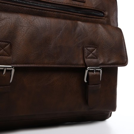 Male bag, terra Dever, brown color-2