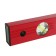Matrix level, 120 cm, aluminum, 3 eyes, red, ruler