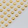 Sticker of rhinestones plastic "Pearls" d = 8 mm 24x10 cm