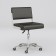 Chair for the master murano, black color
