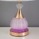 Table lamp "Eva" 1x40W E27 1x4W LED gold/pink 25x25x42cm