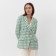 Jacket tweed double -breasted mist p. 50. Green