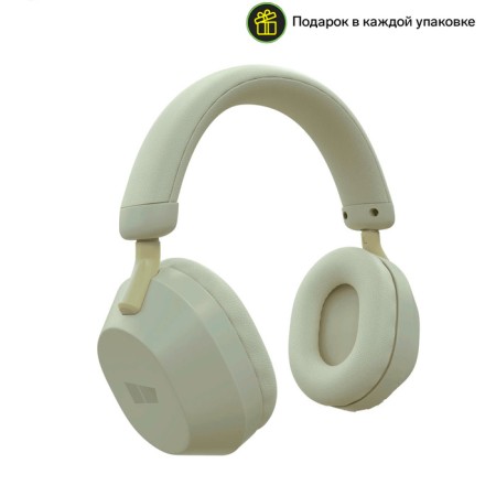 Headphones More Choice HW55, wireless, invoices, microphone, BT V5.3, 200 mAh, white