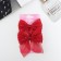 Hair clip "Marta" (set 2 pcs) overflow, 7.5 cm, red