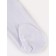 Sliders on a wide elastic band “kids”, seams outward, height 56 ​​cm, white color