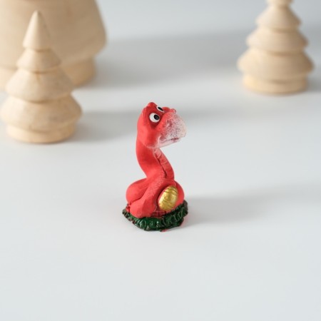 Polystone souvenir "Good snake" mix 2.5x2.5x4 cm-3