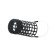 Metallic feeder X-Feeder ME Bullet Hawk+ M Perfo, Matt Black, 50 g, 45 ml