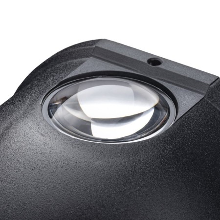 Lamp wall -mounted invoice Duwi Nuovo 103x103x77mm 4W plastic 3000k IP 54 Black 4 rays 990523-5