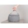 Bolster Round, 33x16 cm, gray color