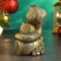 Figure "Snake of a cobra on a barrel" 10x7x13cm, bronze with gilding