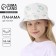 Panama Panama for the girl "Leaflets", white color, rr 48-50