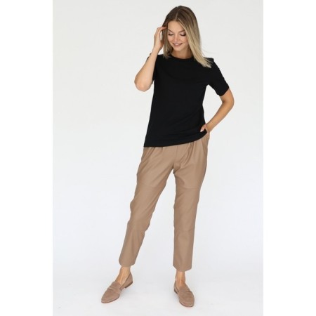 T -shirt with round neckline, size 50-1