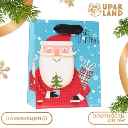 Laminated "Santa Claus" package 11.5 x 14.5 x 6 cm-2