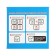 Rubber cord pd pd-3 h.v, 100x100 mm, 2 layers of cord, set 10 pcs