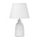 Mercury table lamp E14 40W white 22.5x22.5x36cm Risalux