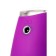 Cliter stimulator with cilia Jos Alicia, silicone, purple, 15.5 cm