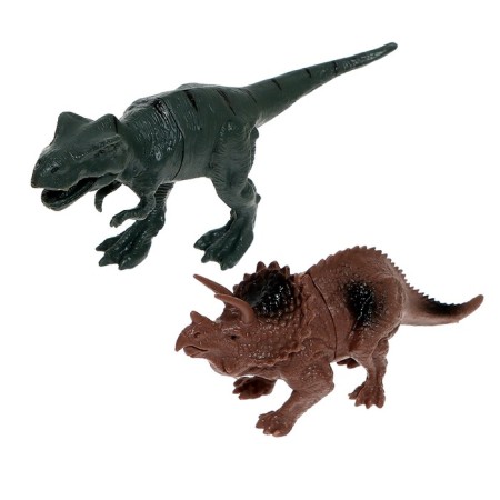 The flexible vehicle "Dino", a dead loop, lighting effects, works from batteries-2