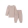 Kit (longshit and trousers) children's minku, brown color, height 74-80 cm