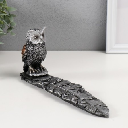 Souvenir Polystone with a stand under the incense "Filin on the Fel" 5x24x10 cm-1