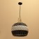 Ceiling Lamp from Rotan "Yudi", 1 × 120 W, E27, 60 × 60 × 40 cm