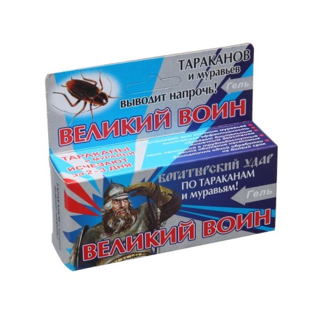 Gel from the cockroaches "Great Warrior", 45 g-3