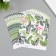 Scrapbooking paper "Flamingo and zebra" density 180 grams set 10 pcs 15.5x17 cm