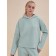 Female hoodies, size m, color menthol