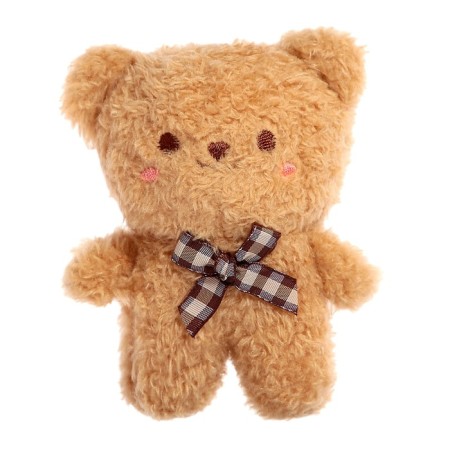 Soft toy "Bear", on a key fob, color mix-2