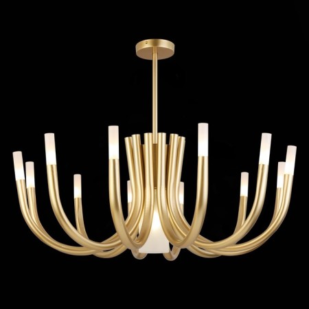 Ceiling Ceiling ST LUCE. SL1173.202.13. PAFE. 13x5+60 watts, G4/E27, 82x82x64 cm, golden color-1