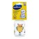 A bottle for feeding with a latex nipple, 125 ml, from 0 months., Mix color