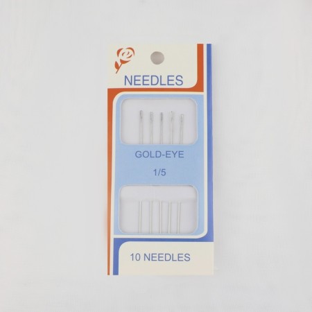 Sewing needles for beads, d = 0.55 mm, 5.5 cm, 5 pcs-3