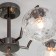 Ceiling chandelier with Eden, 40W, E27, 59x59x30 cm