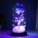 Nightlight "Blue Flower" LED from batteries 3haaa 11x11x22 cm